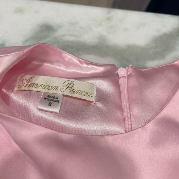 Elegant Pink Kids Formal Dress - Picture 4 of 8